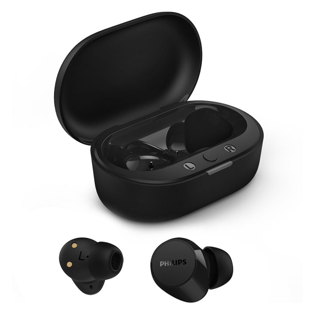 Philips Wireless Compact Bluetooth Earphones TAT1209 Black Welcome to the World of Earphones